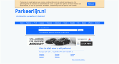 Desktop Screenshot of parkeerlijn.nl