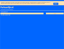 Tablet Screenshot of parkeerlijn.nl
